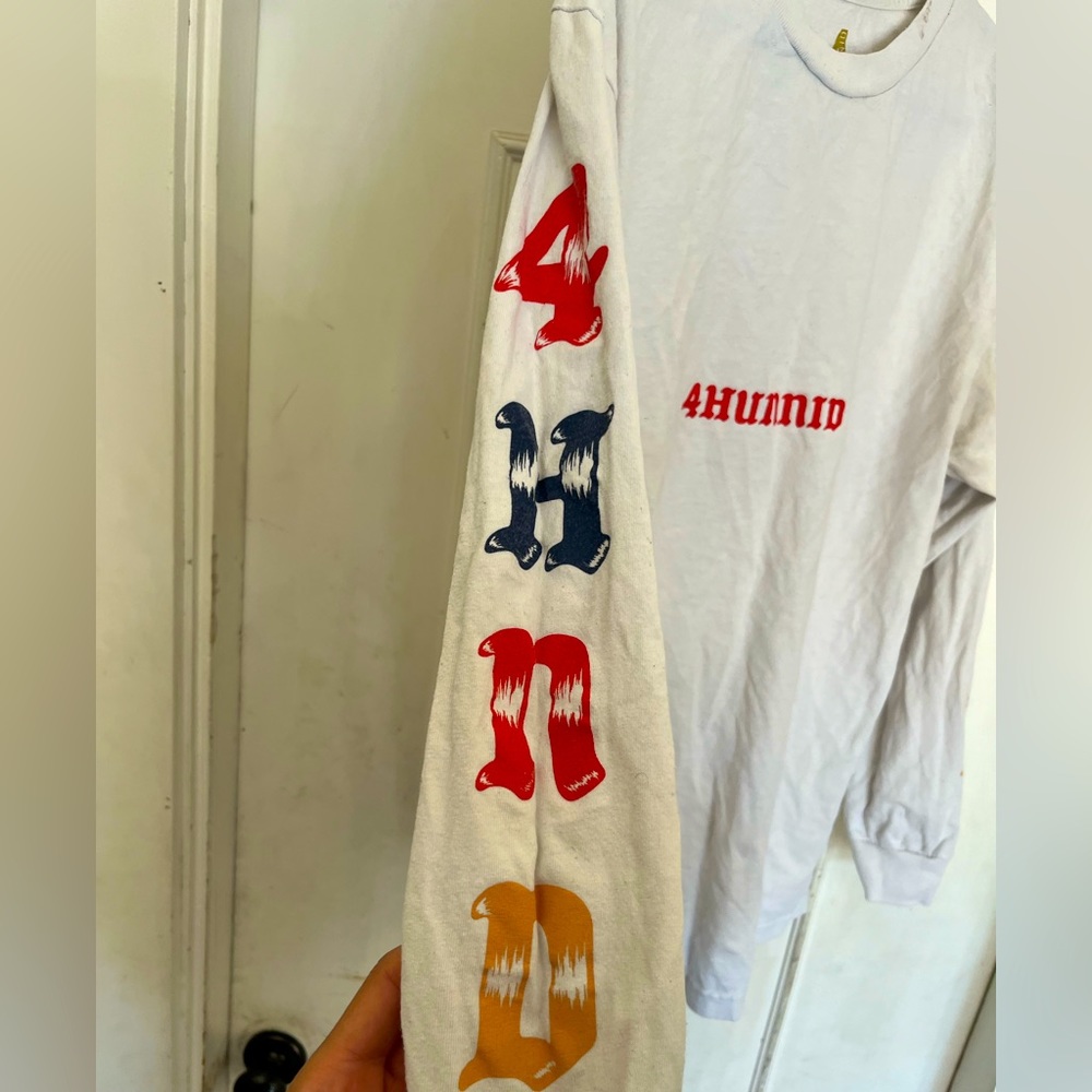 Unisex 4Hunnid by YG Long sleeve tee